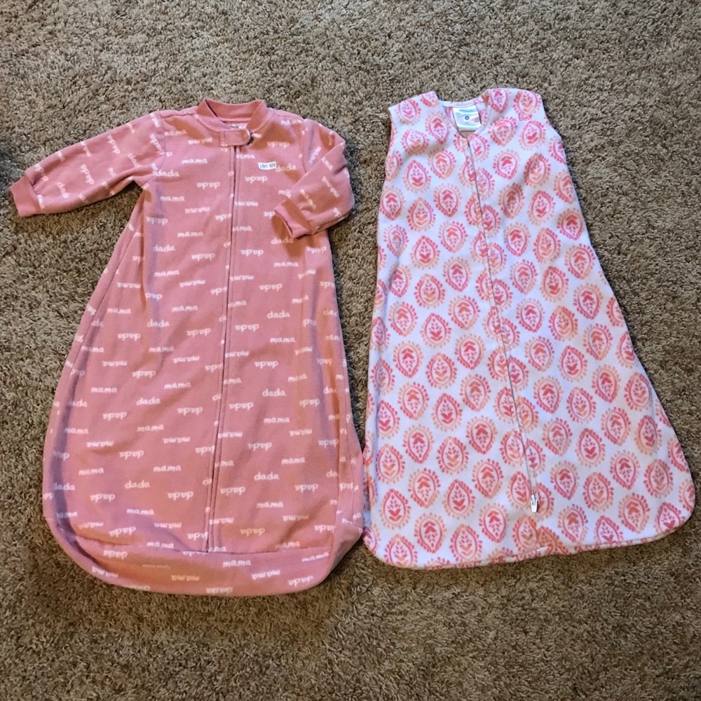 2 cozy sleep sacks